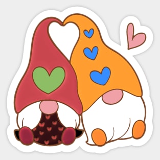 Gnome Love Sticker